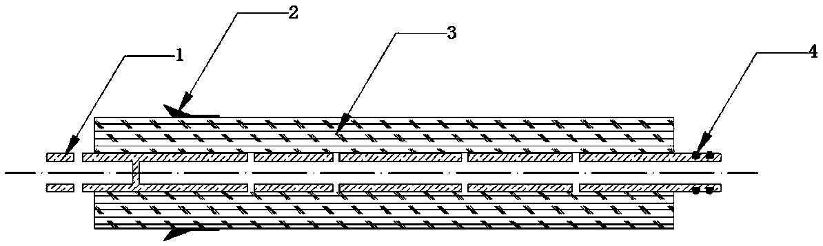 Household reverse osmosis membrane without raw water seal ring and membrane shell assembly