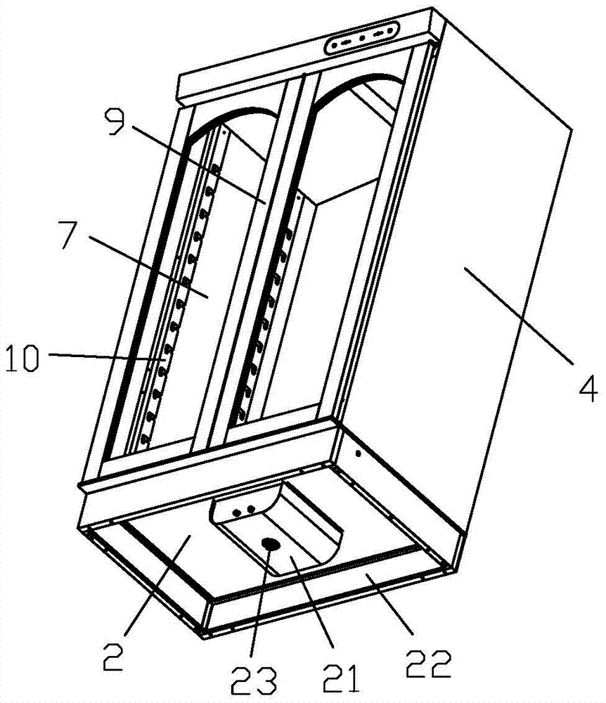 Split type fermentation cabinet