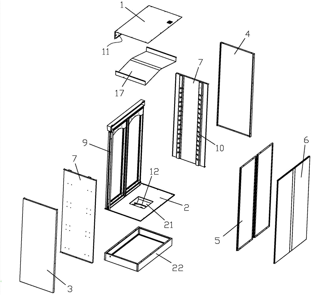 Split type fermentation cabinet