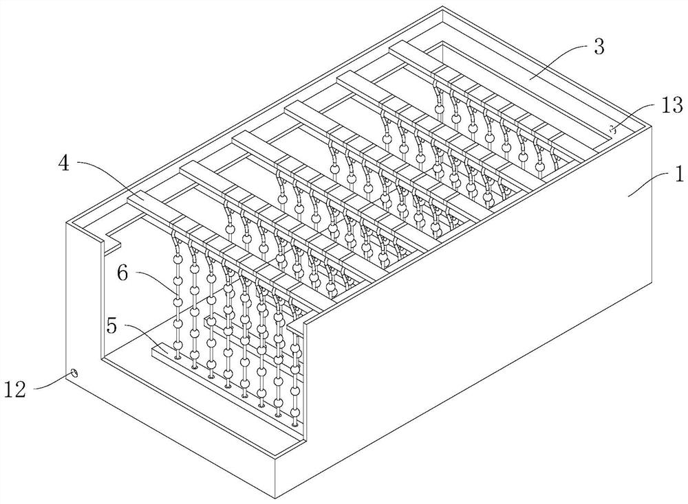 A three-dimensional holding device for long-distance transportation and relay cultivation of coral larvae and broken branches