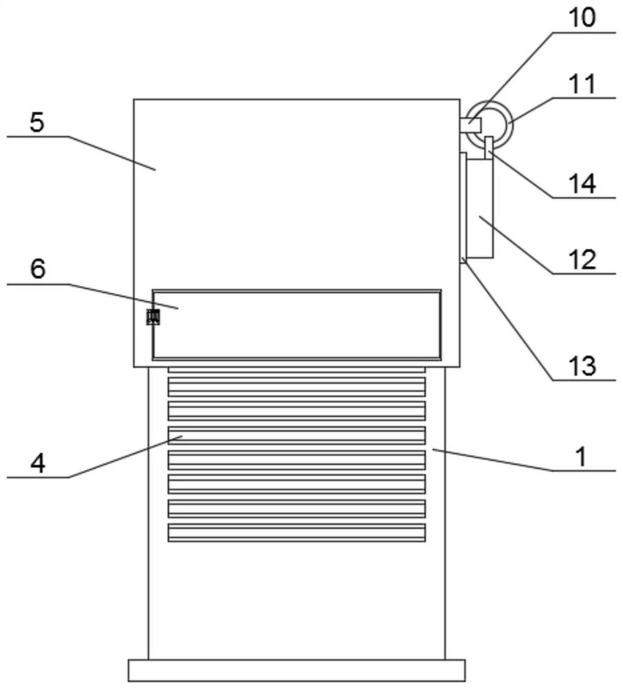 Transformer substation main control room protection screen relay protection air switch shielding cover