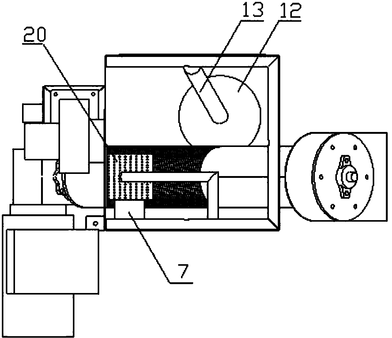 Desk type garbage disposer