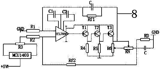Test circuit for measuring relay contact ultralow impedance