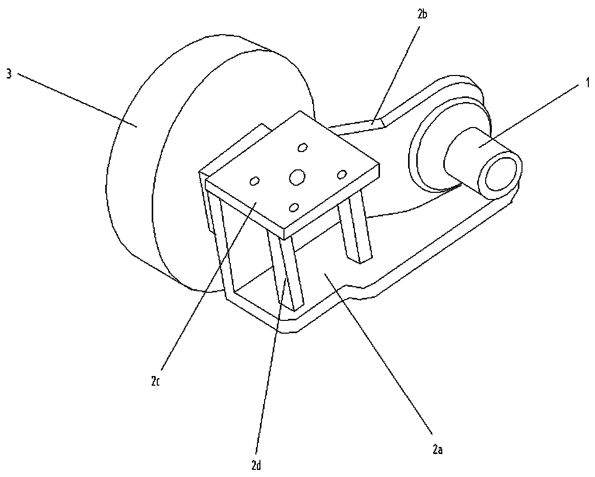 Non-bearing independently driven electric axle