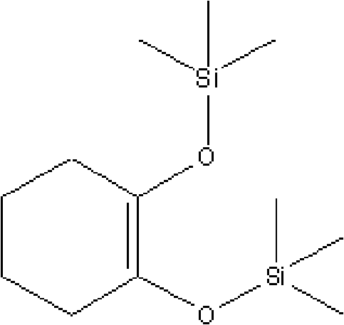 Preparation method of 1,2-bi-trimethylsilyloxy cyclohexene