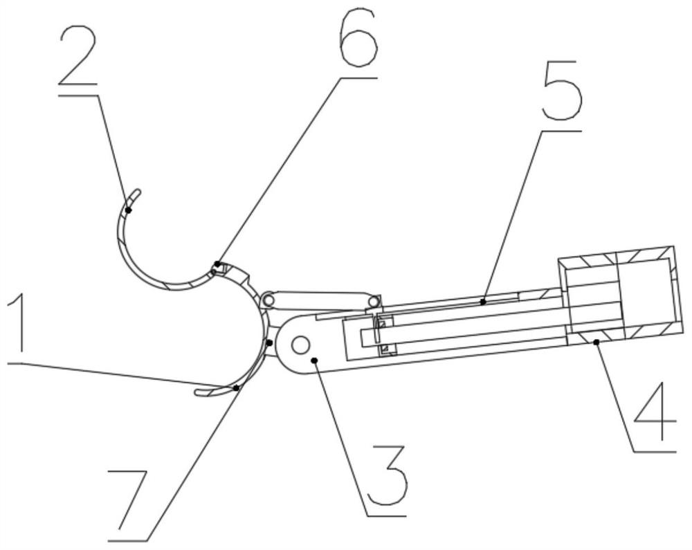 Flexible wave-resistant device of offshore power generation platform