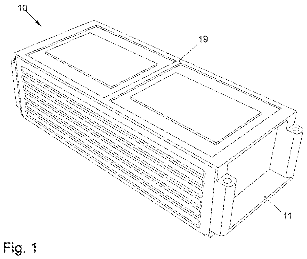Battery module for a traction battery
