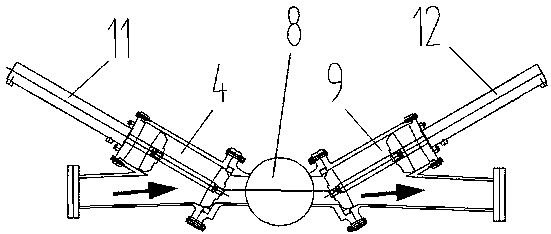 Device and method for transporting raw material powdered coal used for gasifier high-pressure bin and replacing plunger