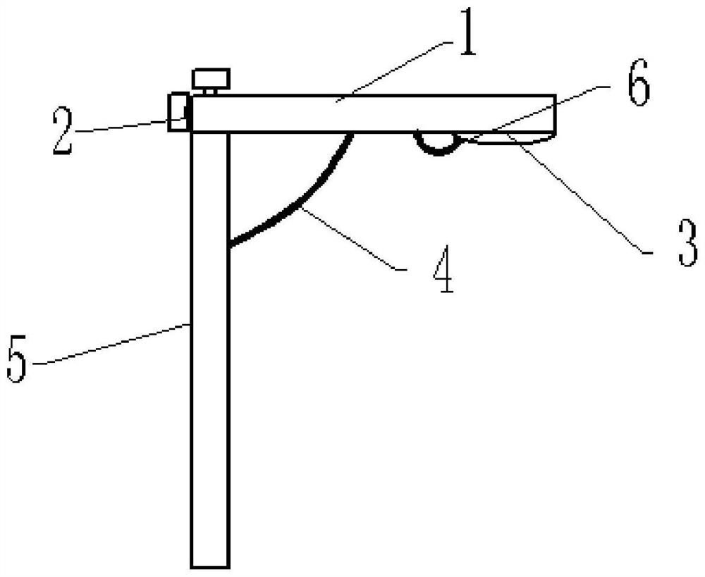 Anti-falling street lamp convenient to disassemble