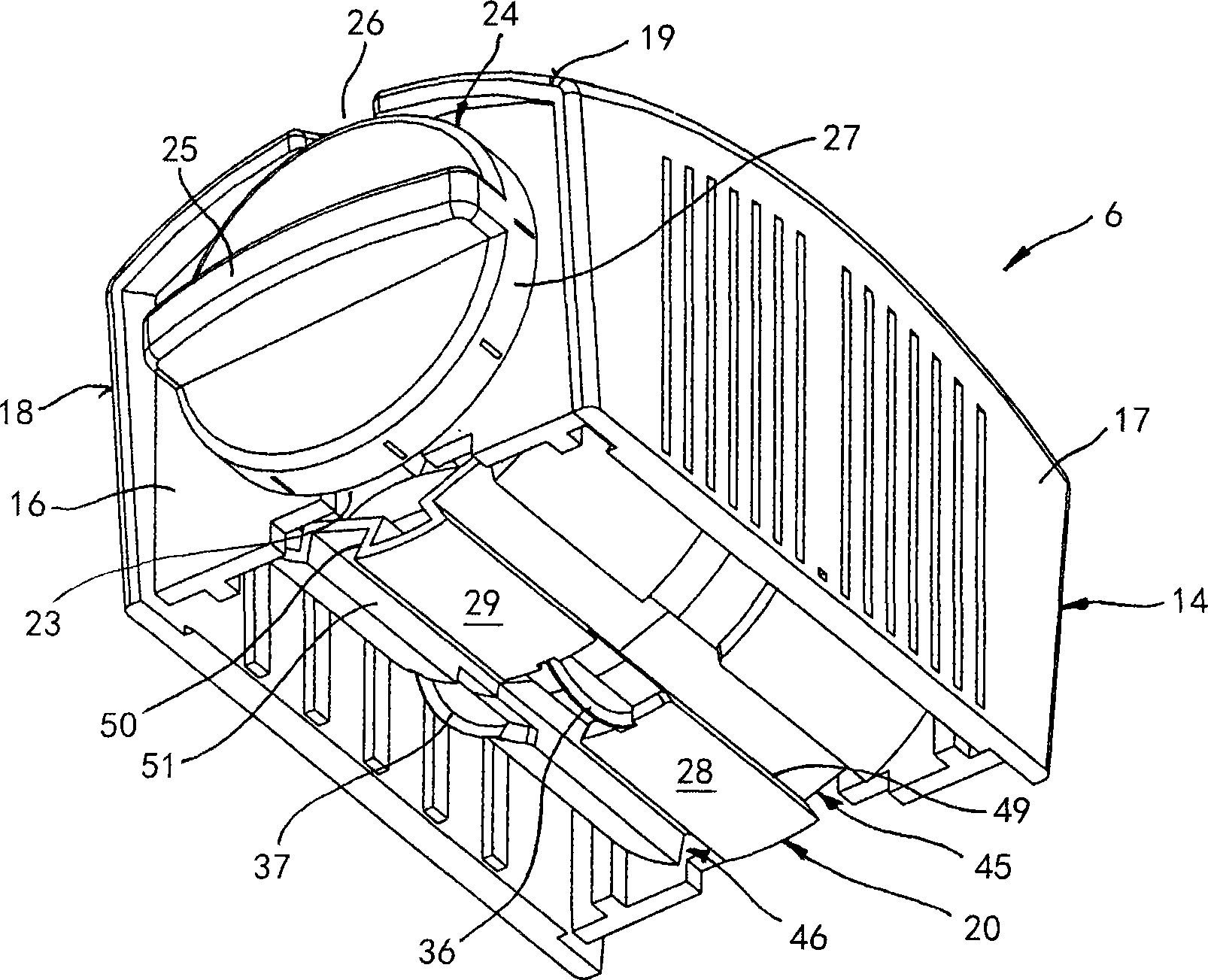 Cutting unit for cutting sheet material