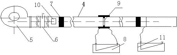 Air duct tightness test method