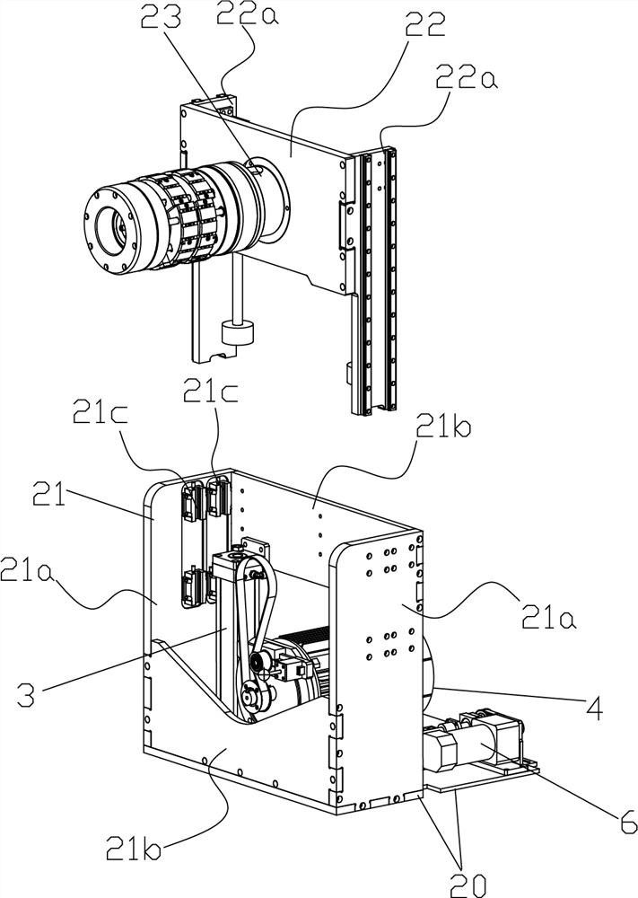 Detection mechanism of range hood equipment assembly