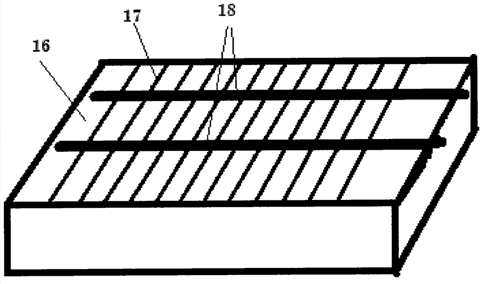 Device and method for preparing waveguide and grating by femtosecond laser etching