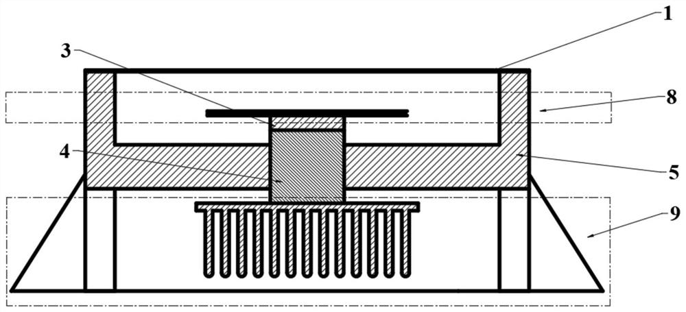 Thermoelectric power generation device based on radiation refrigeration-greenhouse effect