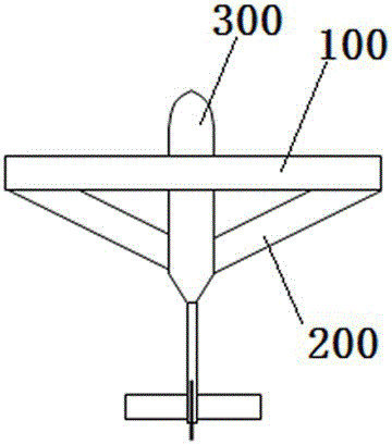 An aircraft wing with an aerodynamic layout and an aircraft using the same