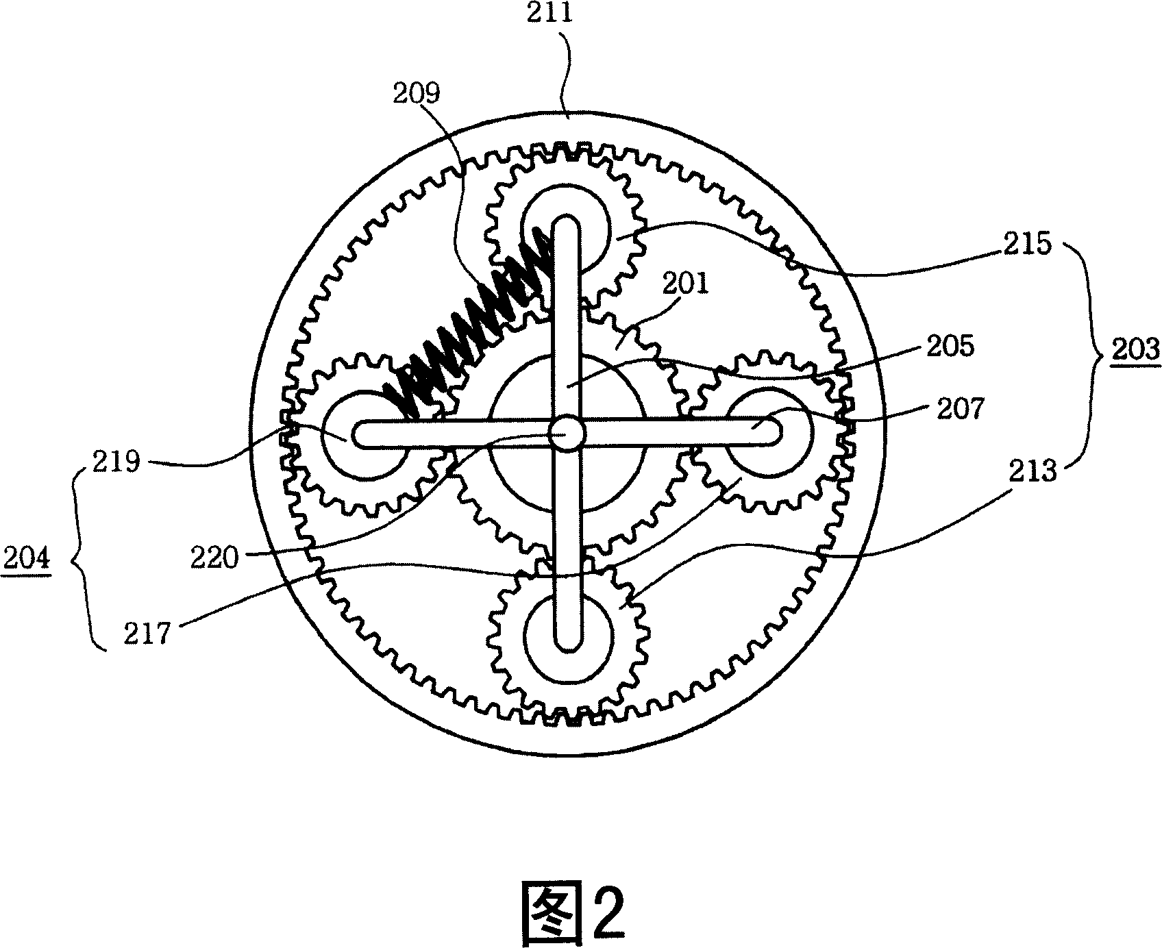 Variable gear ratio steering apparatus for an automobile