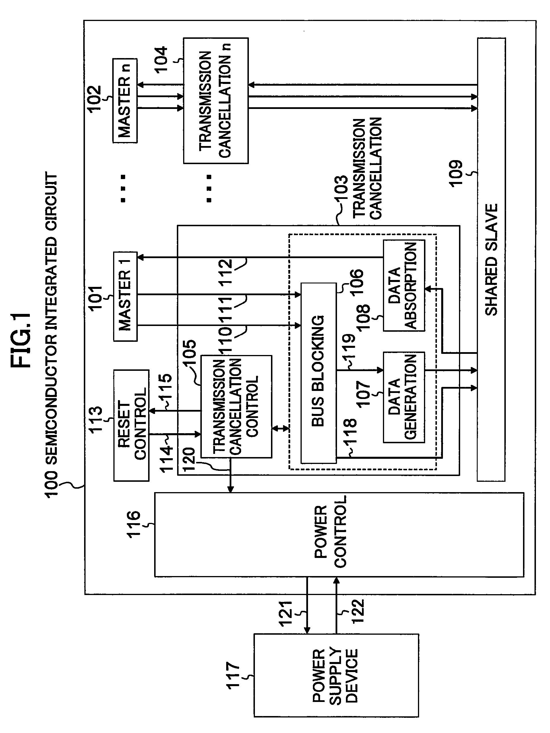 System and method for bus transmission cancellation