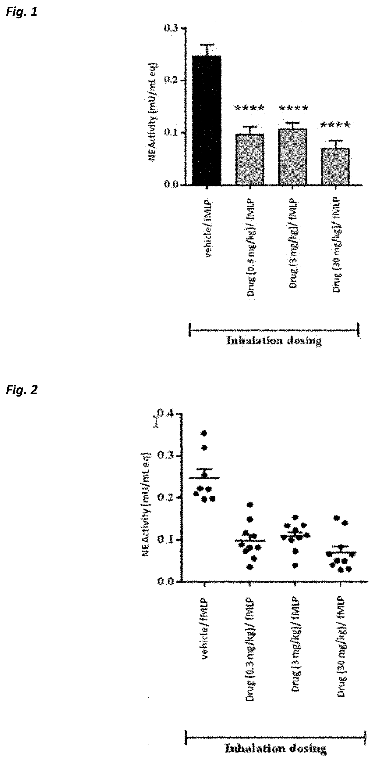 Beta-hairpin peptidomimetic with elastase inhibitory activity and aerosol dosage forms thereof