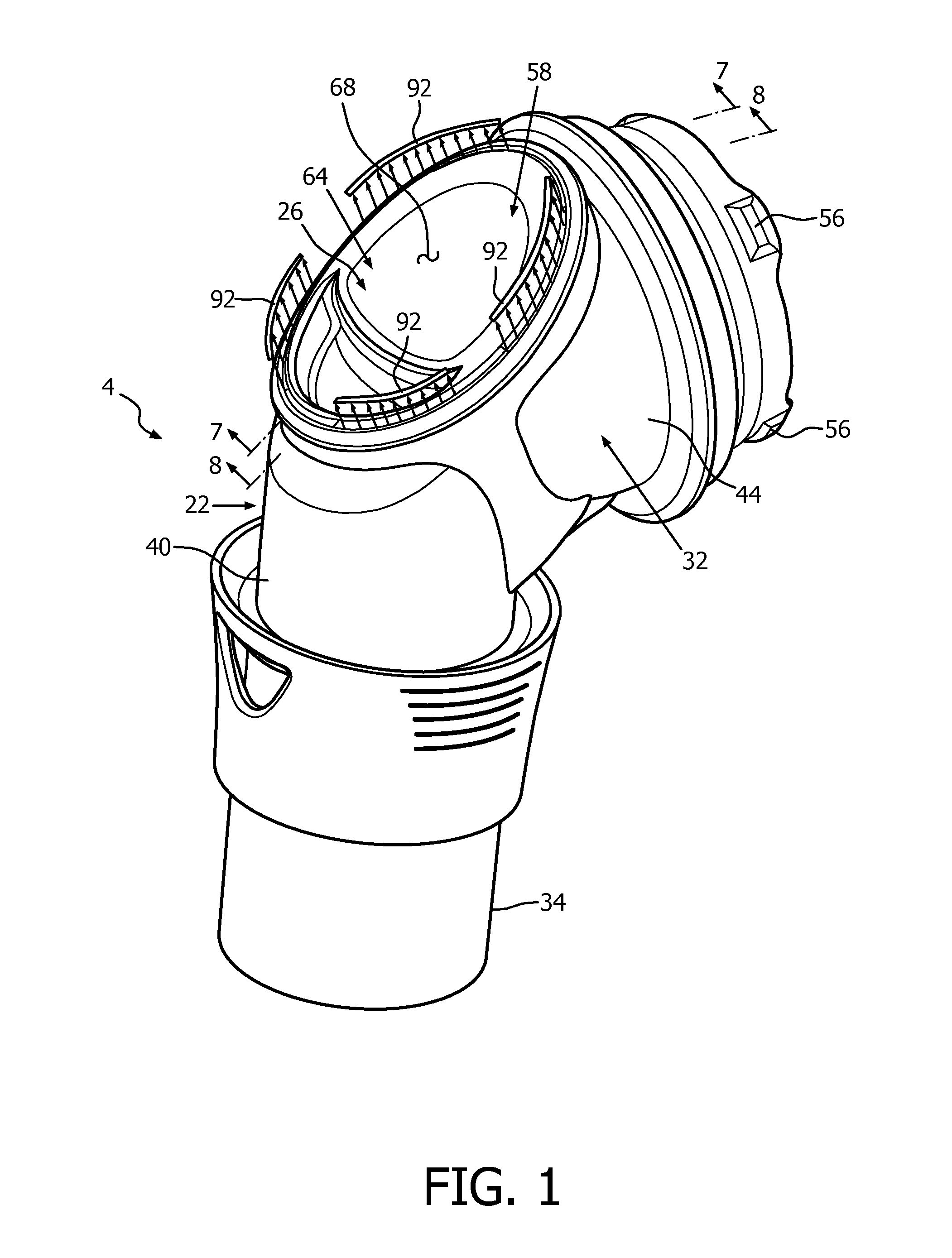 Fluid connector with exhaust valve