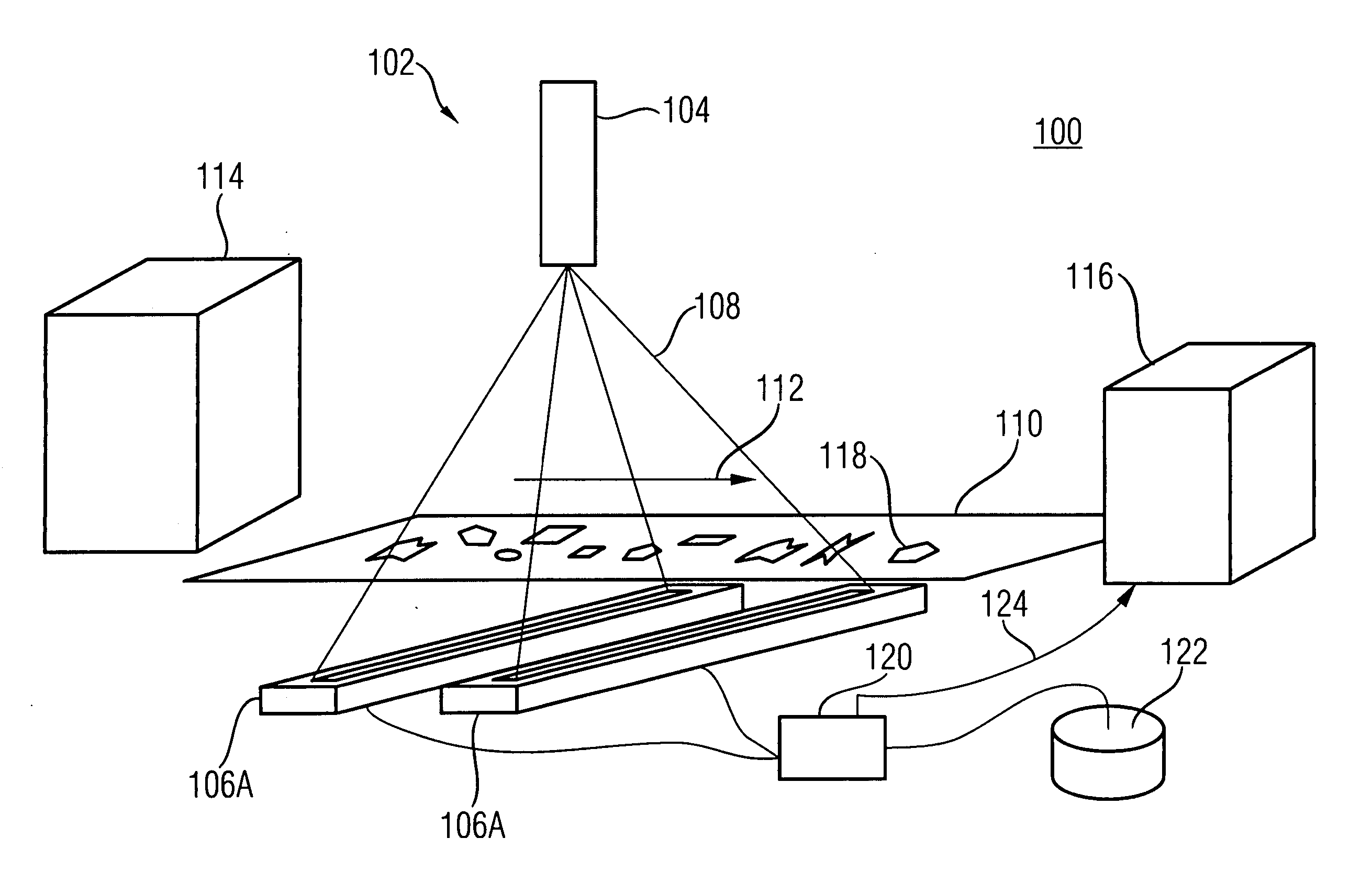 Method and apparatus for determining an object material