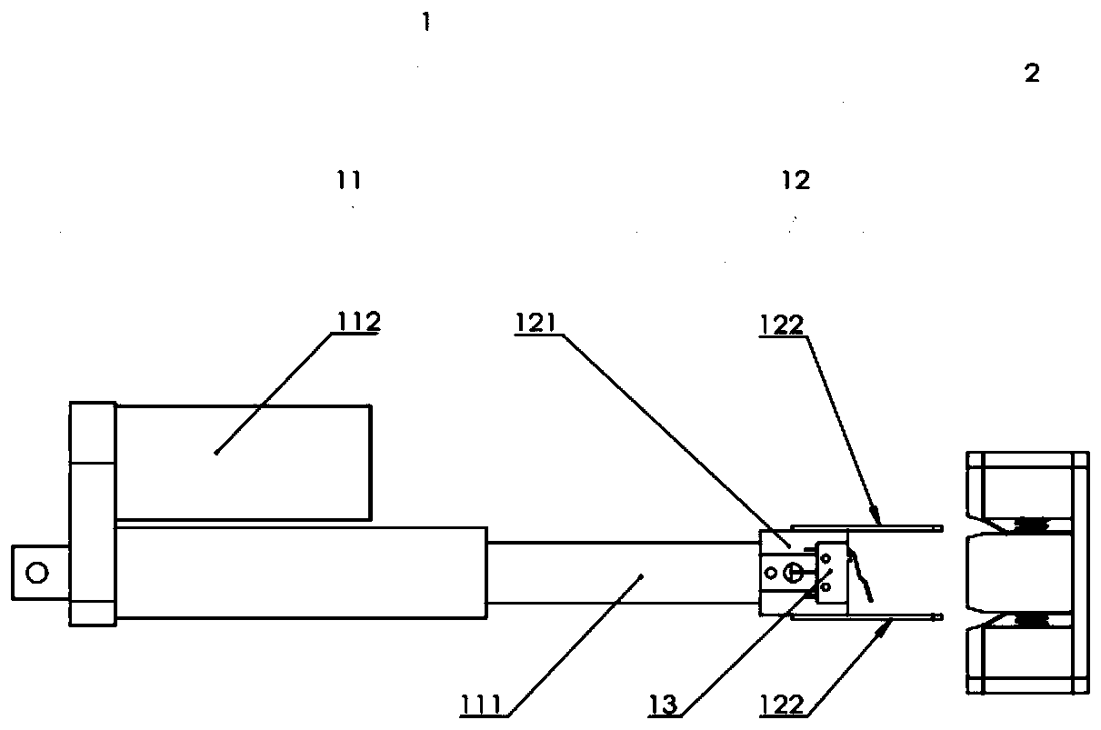 A universal automatic docking charging device suitable for indoor mobile robots