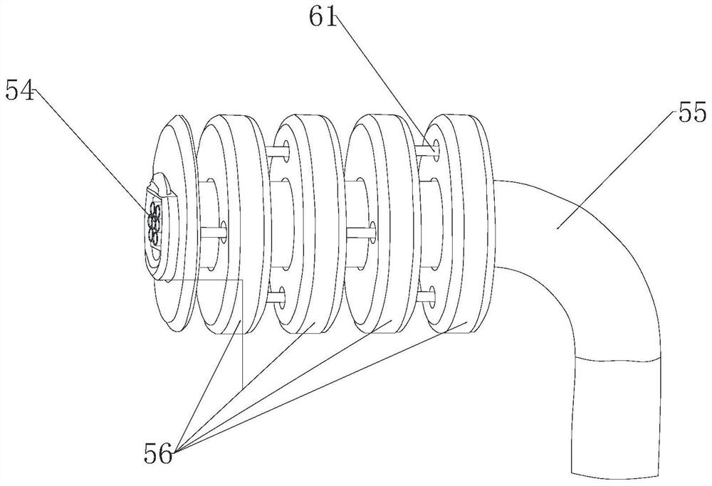 Positioning device for processing box limit hole of reset box in flexible socket of charging pile