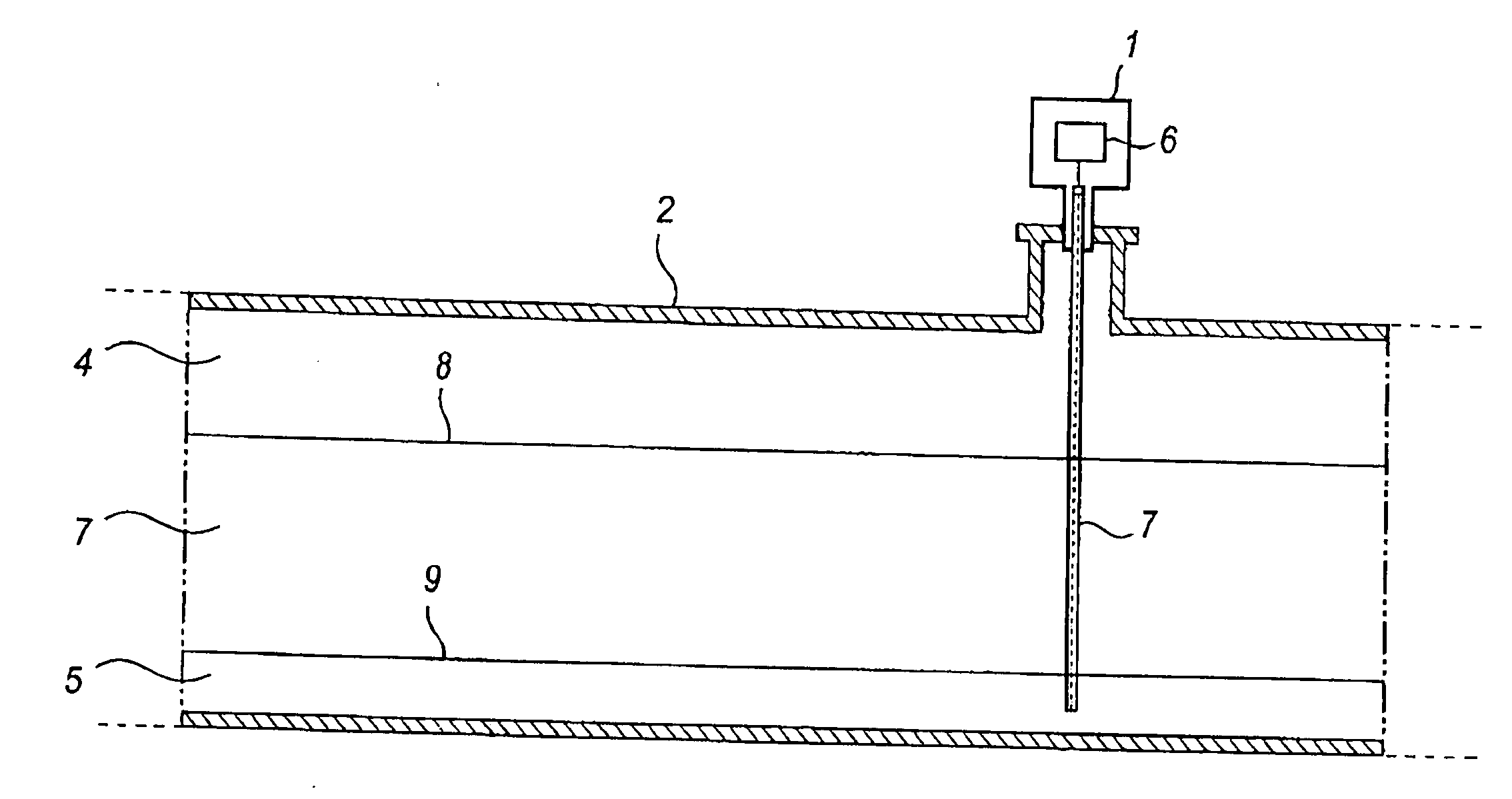 Radar level gauge system and transmission line probe for use in such a system