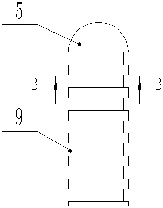 Auxiliary road barrier for municipal roads