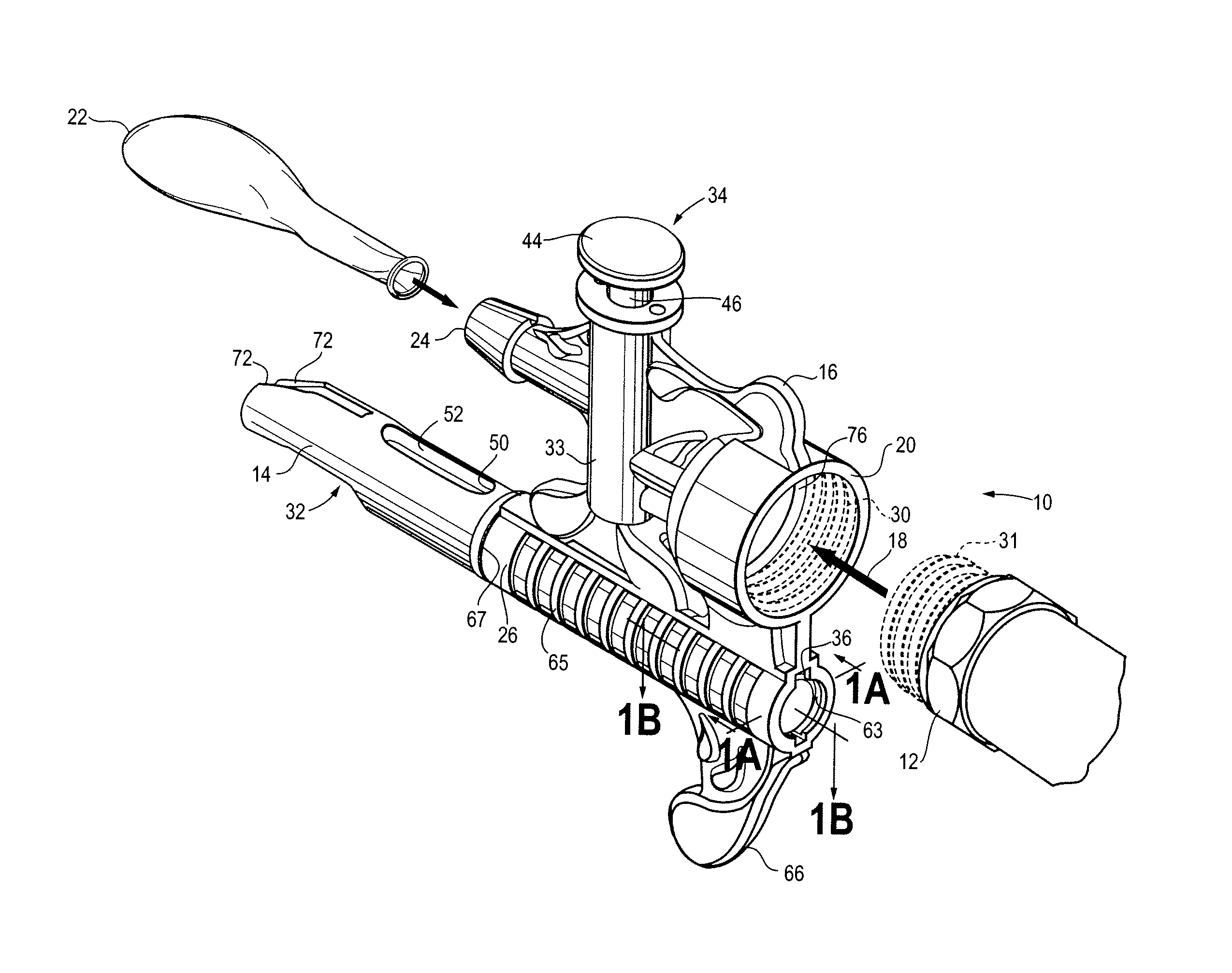 Balloon filling and tying device