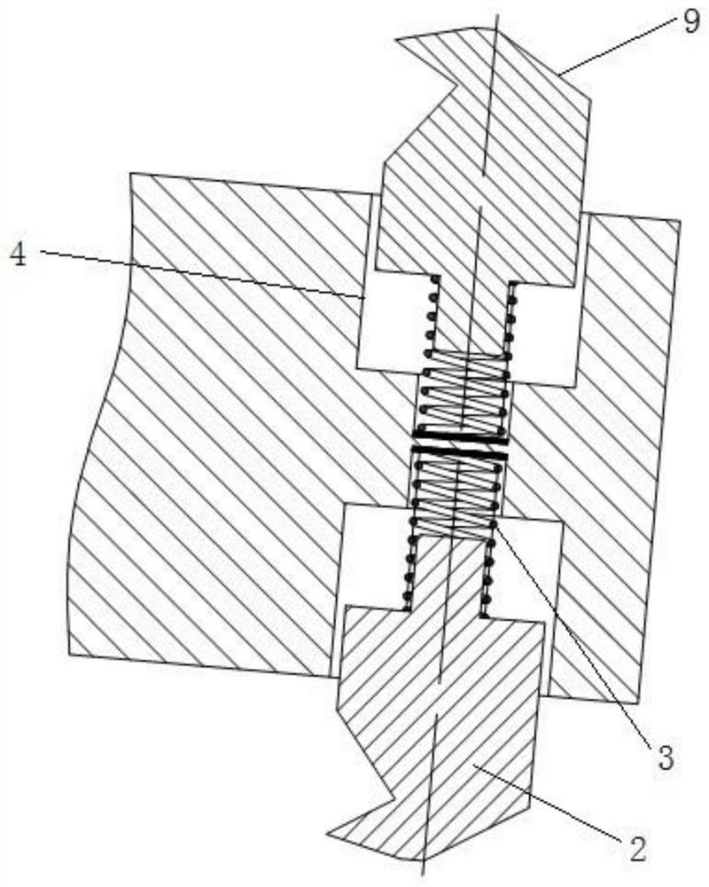 Dismantling mechanism and dismantling method for small tuyere cover