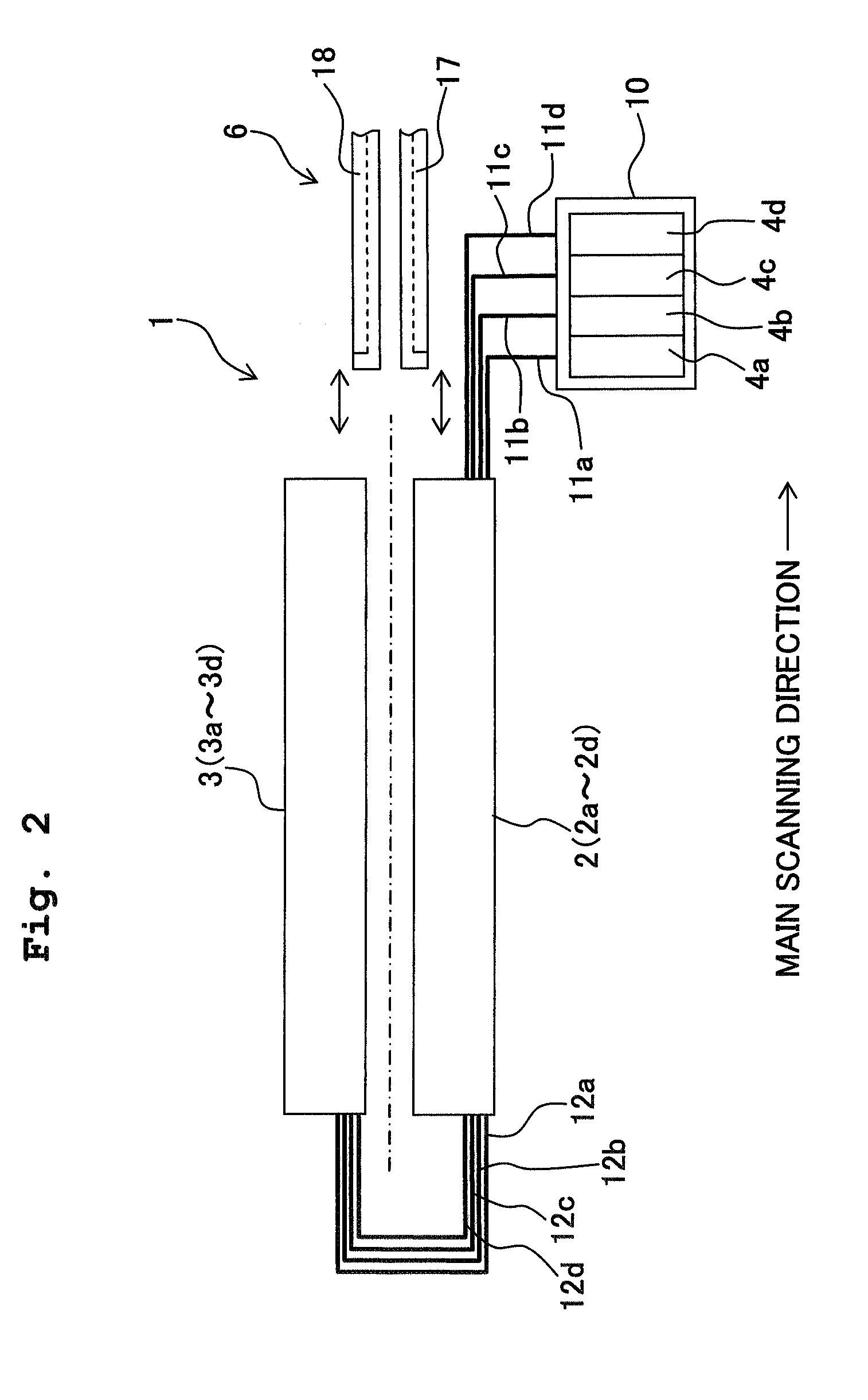 Liquid droplet jetting apparatus