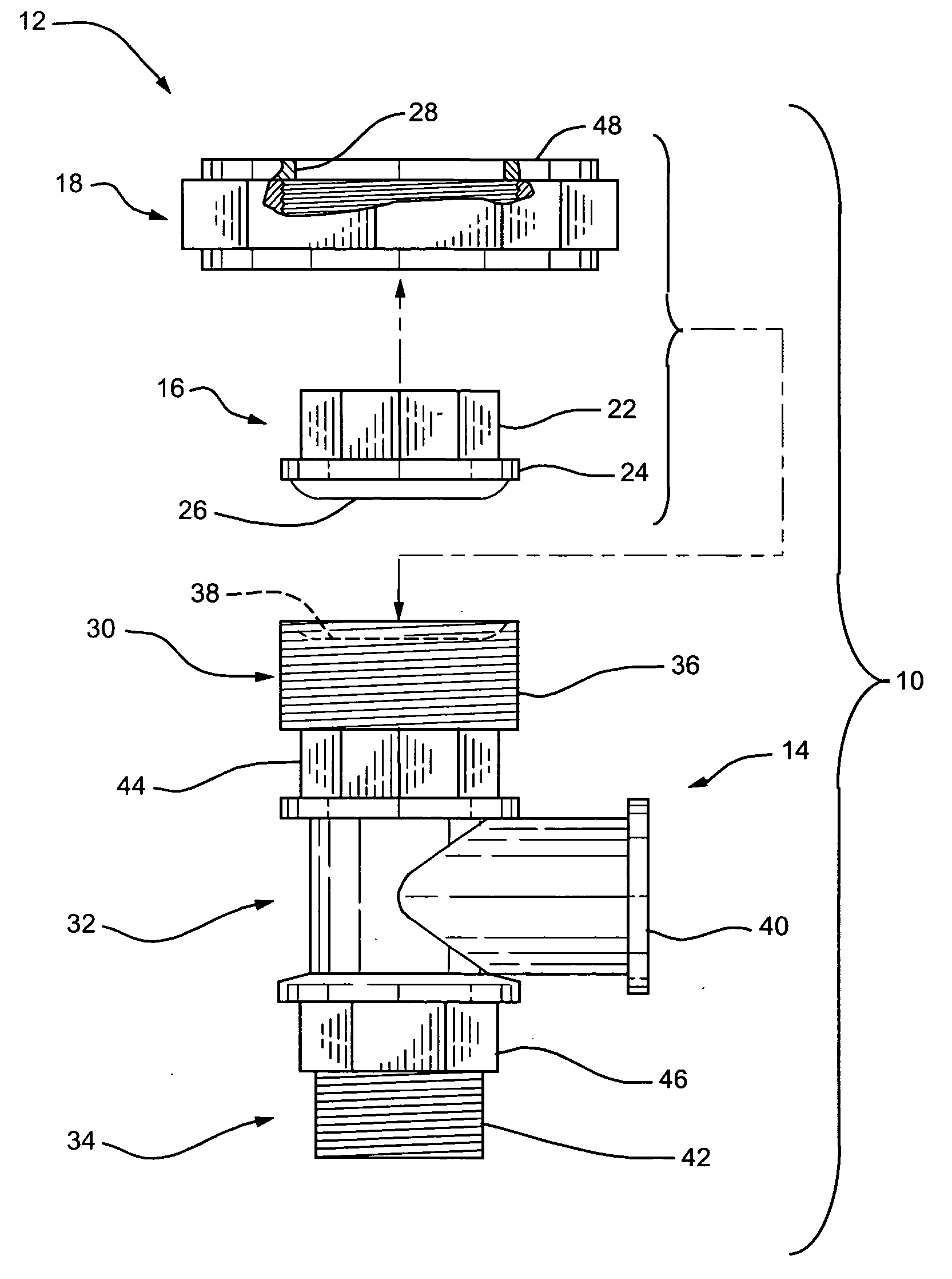 Quick connect and quick disconnect plumbing apparatus