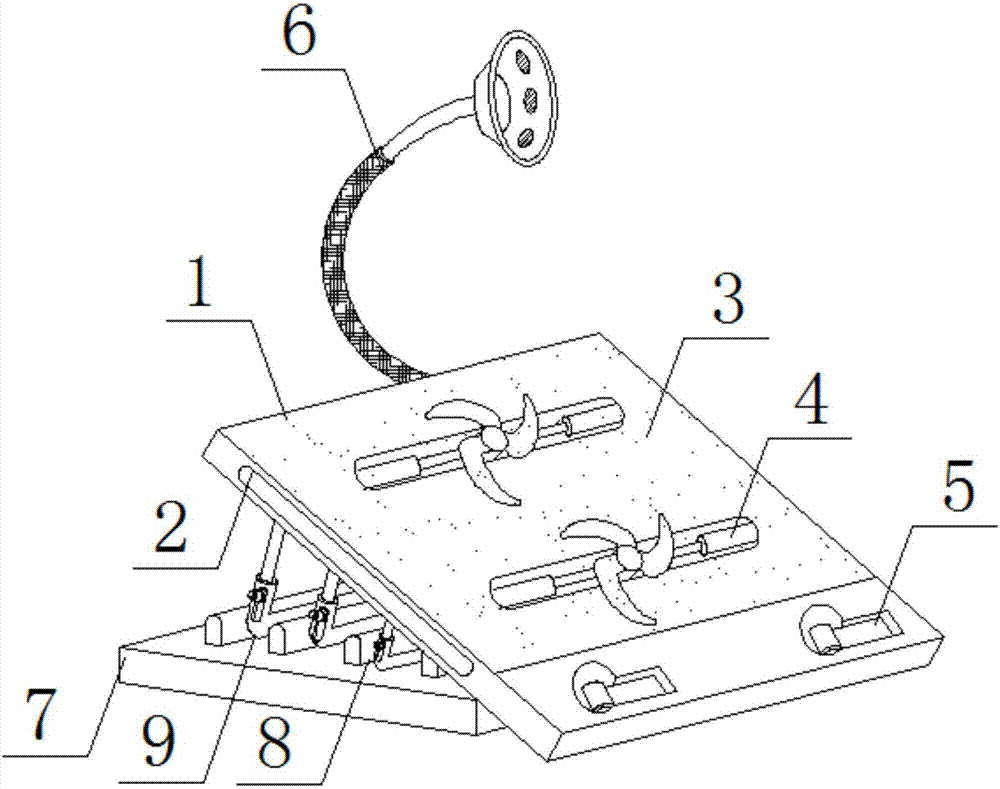 Cooling tray for computer