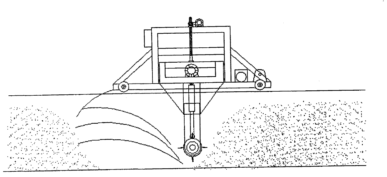 Double-lifting-deep-groove automatic roller turning machine