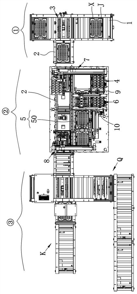 Code scanning detection method for automatic storage code scanning and sorting equipment