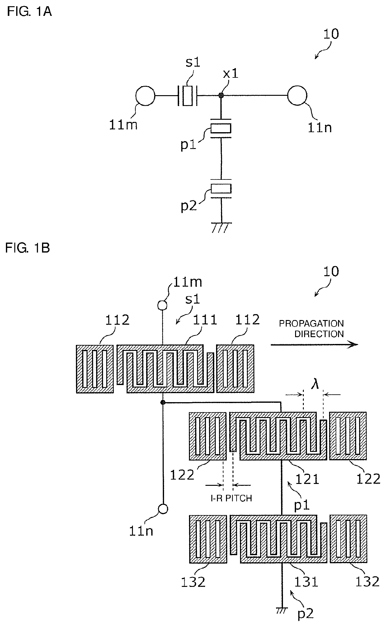 Acoustic wave filter device, radio-frequency front-end circuit, and communication apparatus