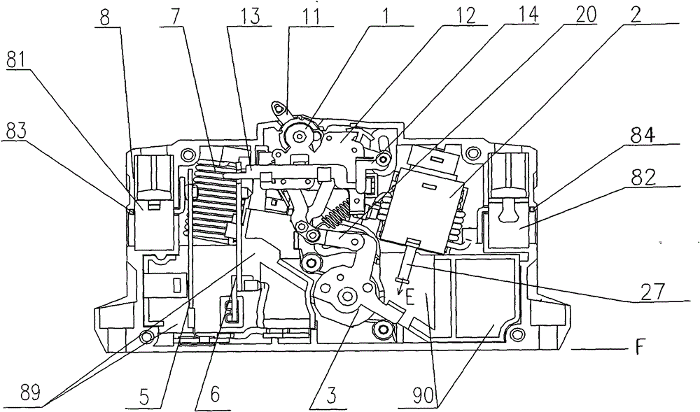 Selective protection circuit breaker