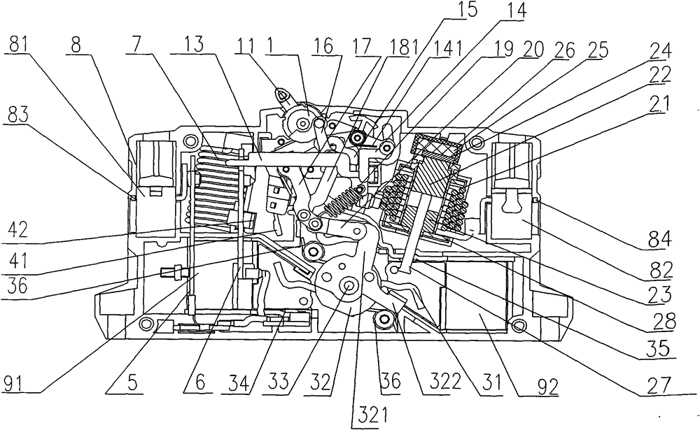 Selective protection circuit breaker