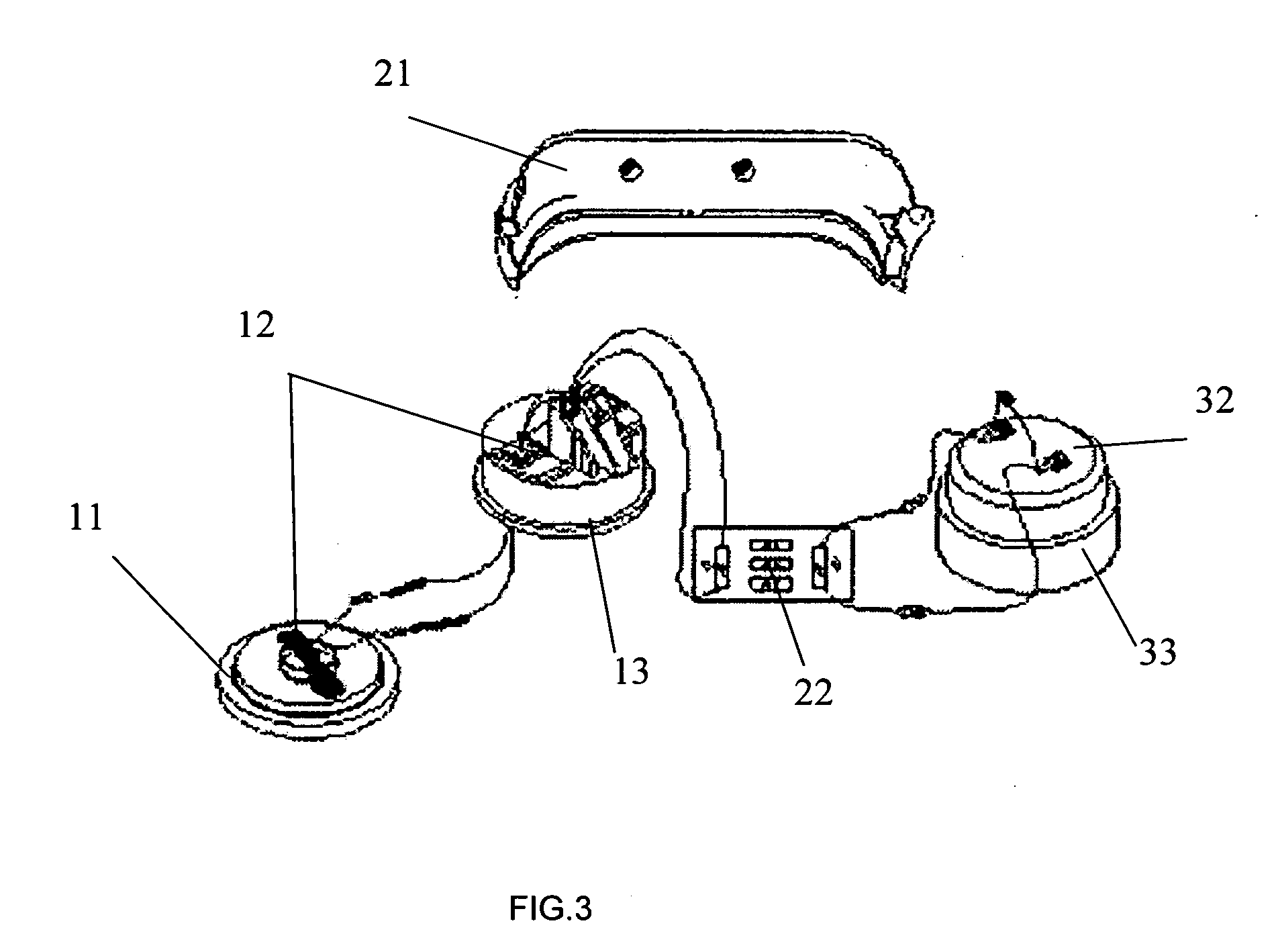 Handset for mobile phone