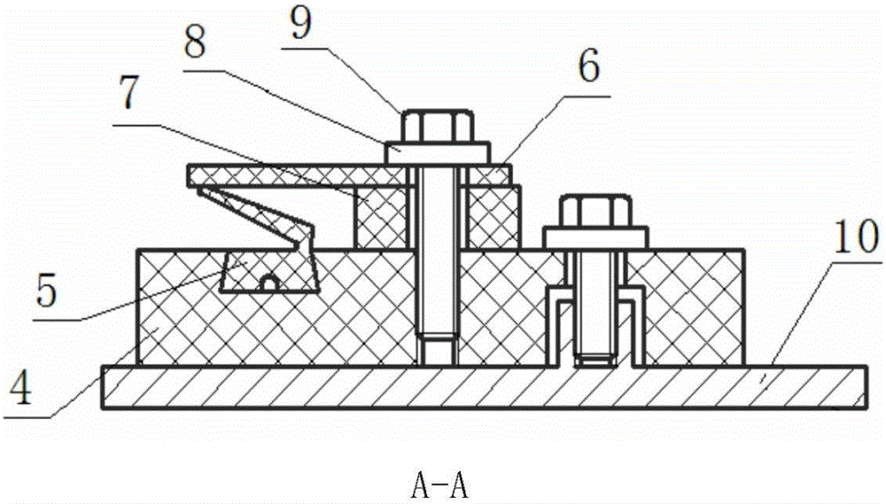 Sealing device for anode groove and cathode roller of crude foil engine