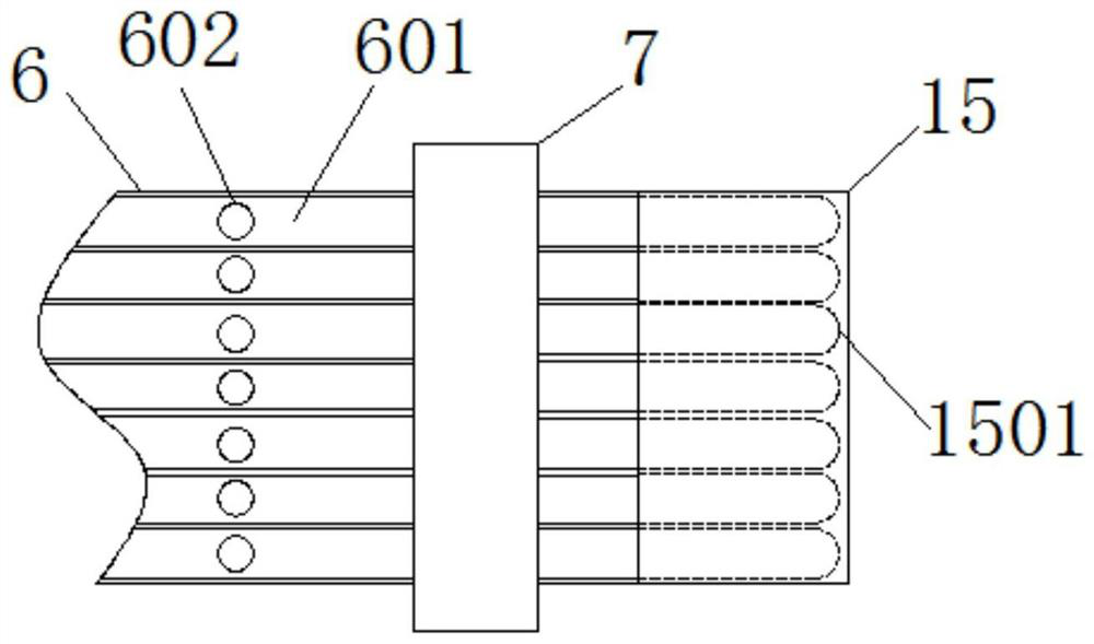 A furniture lamp detection device with intelligent detection mark