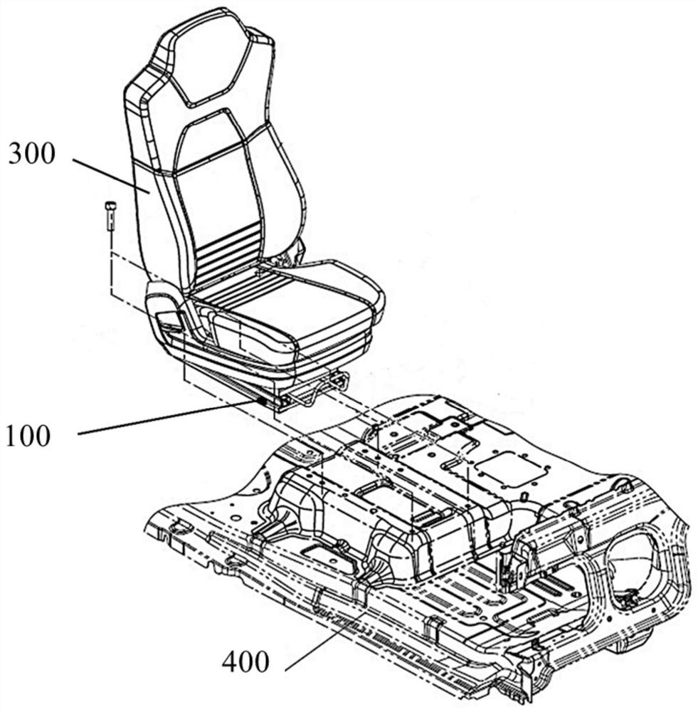 Cab suspension system, cab suspension system control method and commercial vehicle