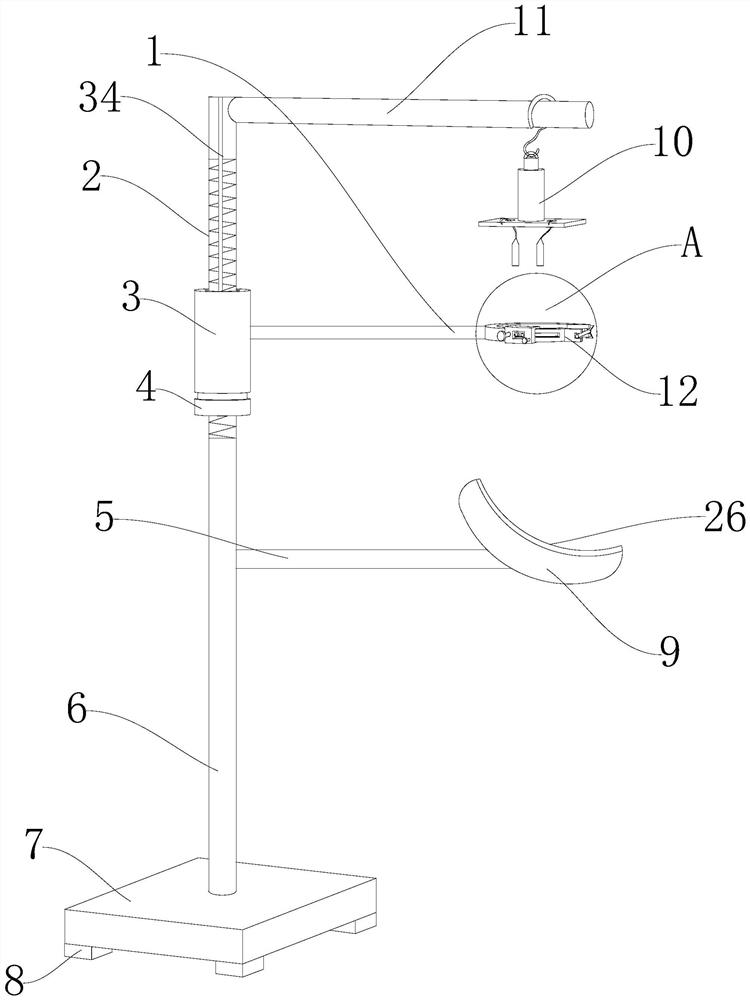 Auxiliary drilling device for rapid positioning of carpal and distal forearm surgery