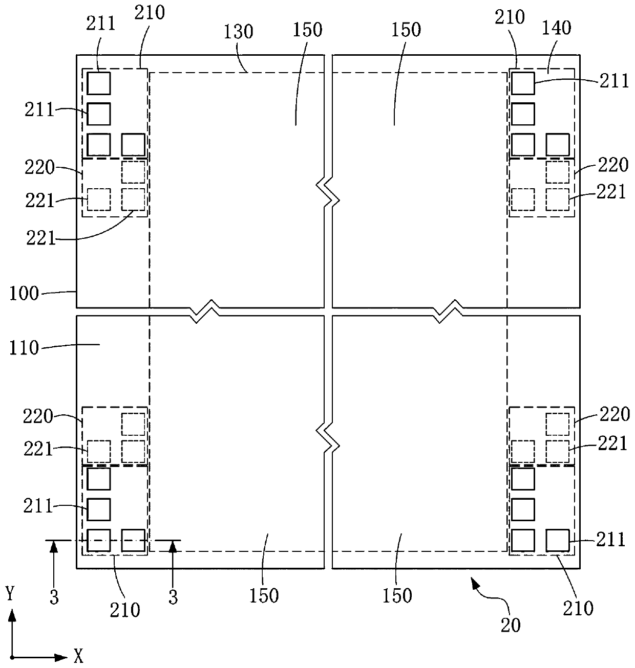 Method for manufacturing double-sided circuit substrate and double-sided circuit substrate