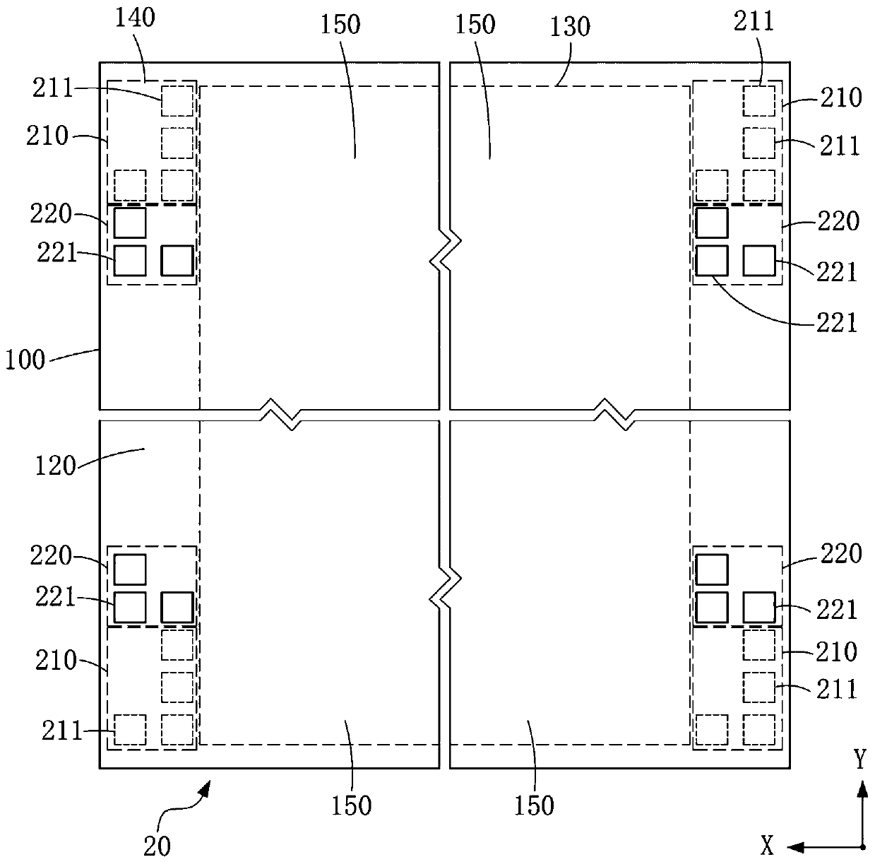 Method for manufacturing double-sided circuit substrate and double-sided circuit substrate