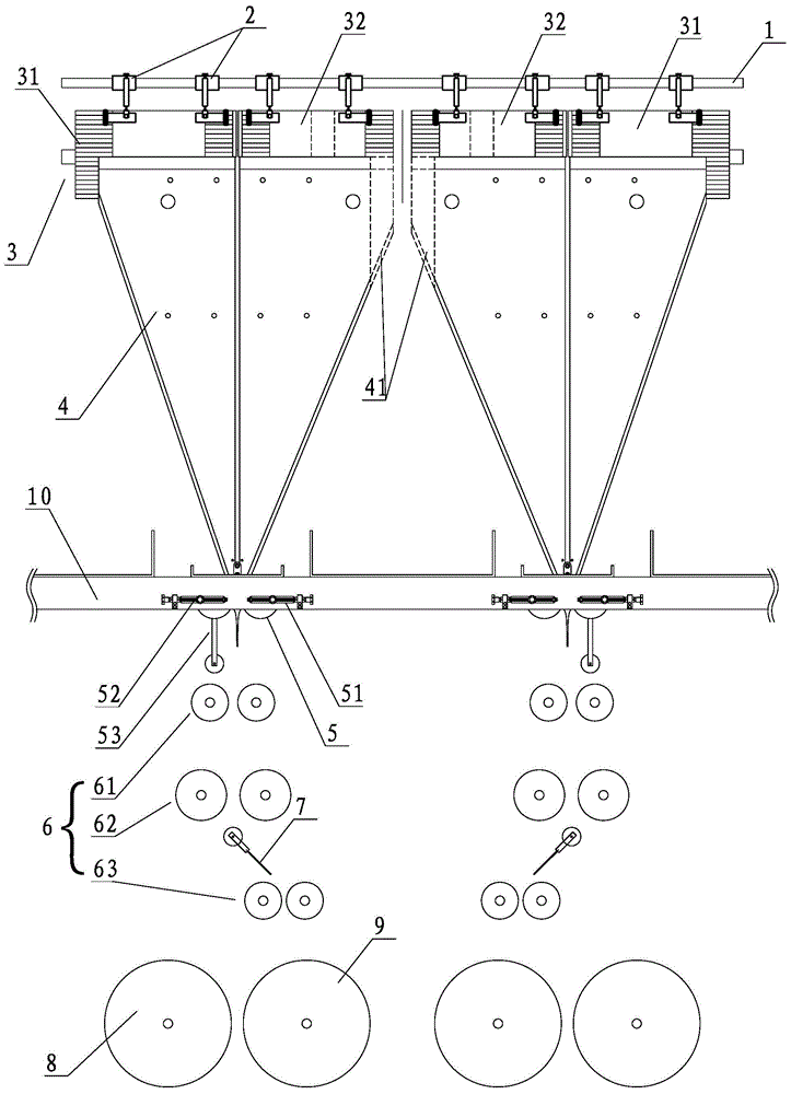 Modification method of Roland c75 printable wide and narrow newspapers and double-width rotary press capable of printing wide and narrow newspapers