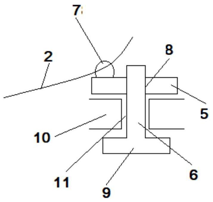 Cargo transportation positioning device with auxiliary holes