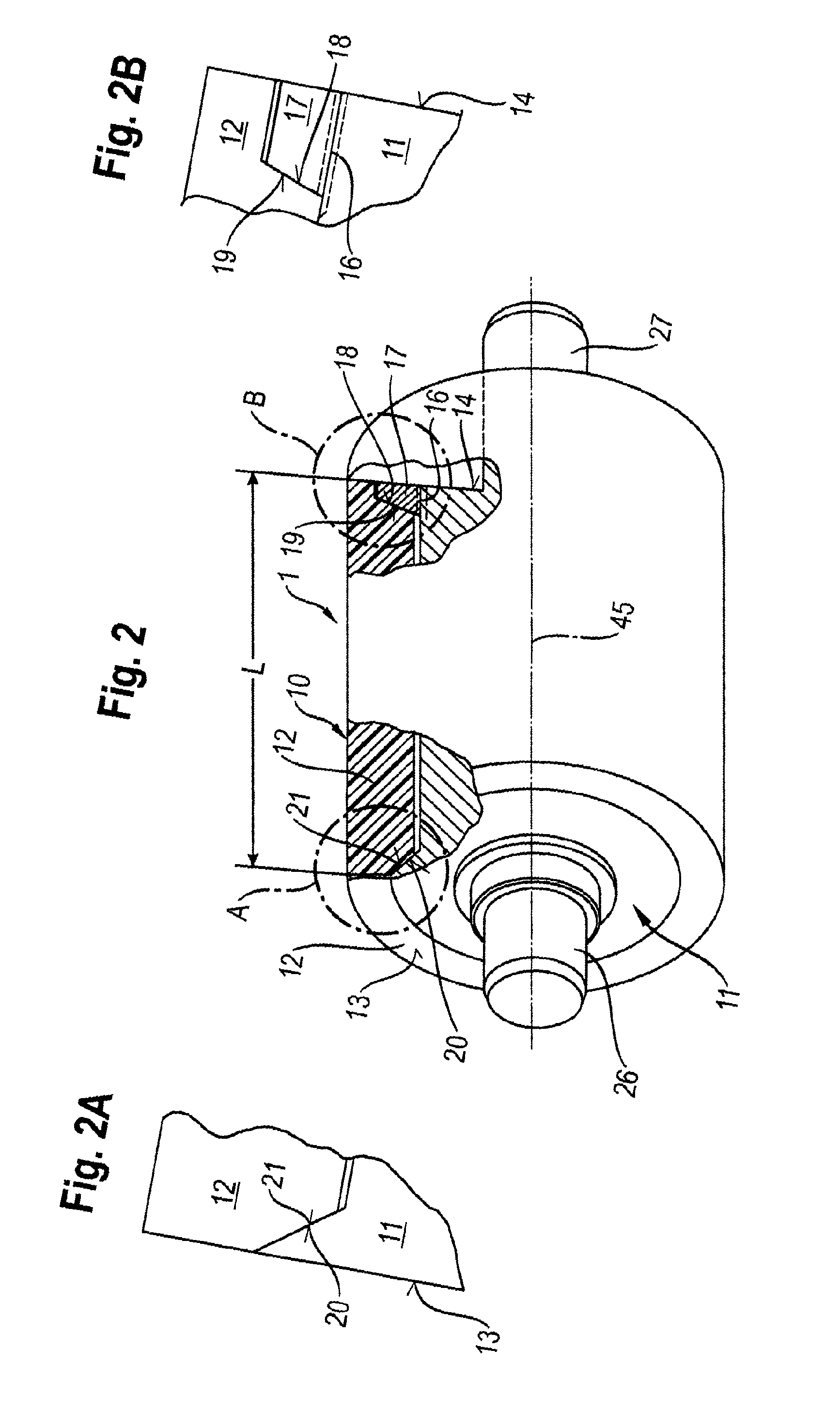 Guide Roller Of A Pair Of Feed Rollers Of A Granulating Device