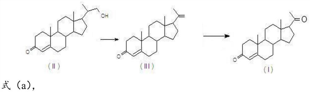 A kind of synthetic method of progesterone