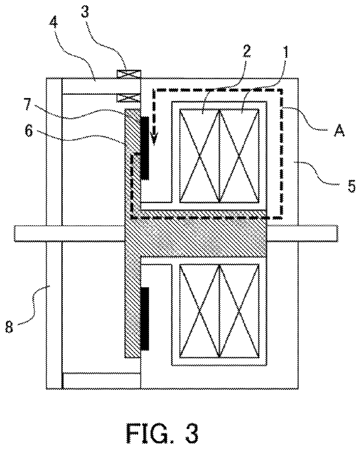 Electromagnetically moving device